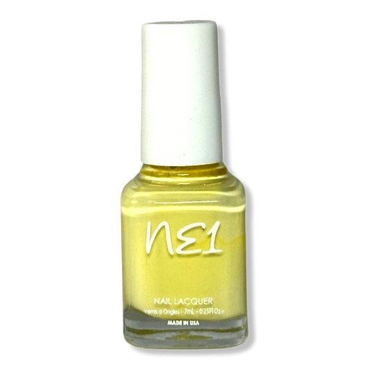 Bottle of Bumblebee Nap, a light yellow nail polish