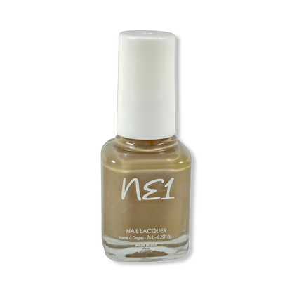 Bottle of Objection Your Honor, a light tan nail polish