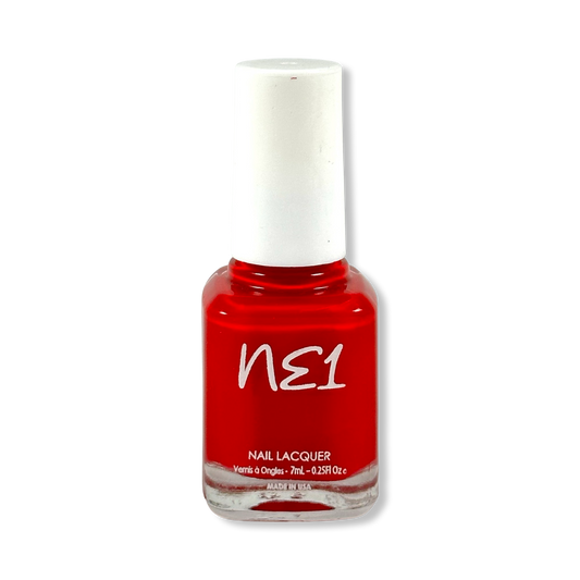 Bottle of Red Packet Ruby, a red nail polish