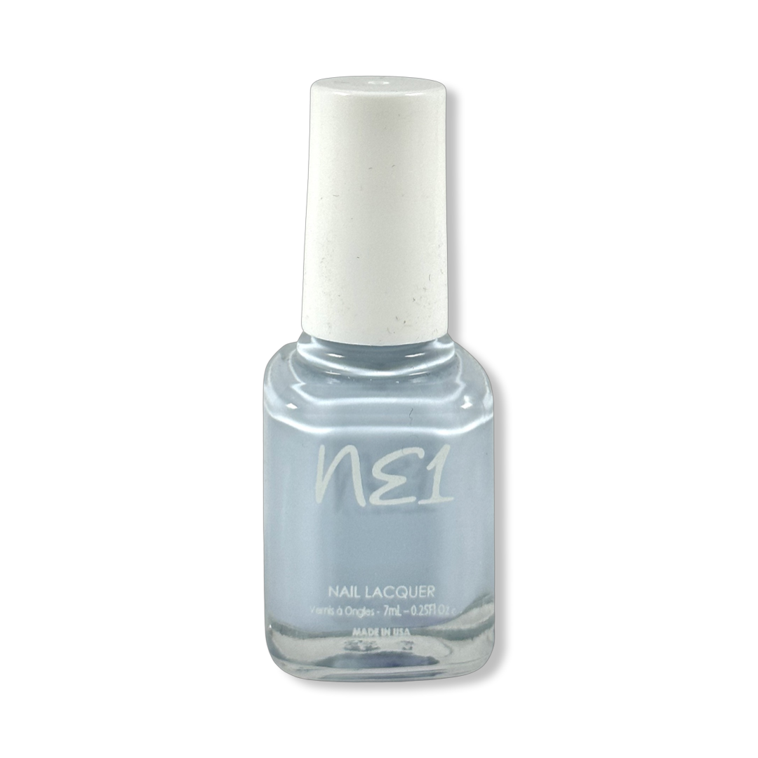 Bottle of Royal Icing, a light blue nail polish