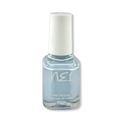 Bottle of Royal Icing, a light blue nail polish